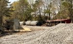 Boxcar and tank car derailed